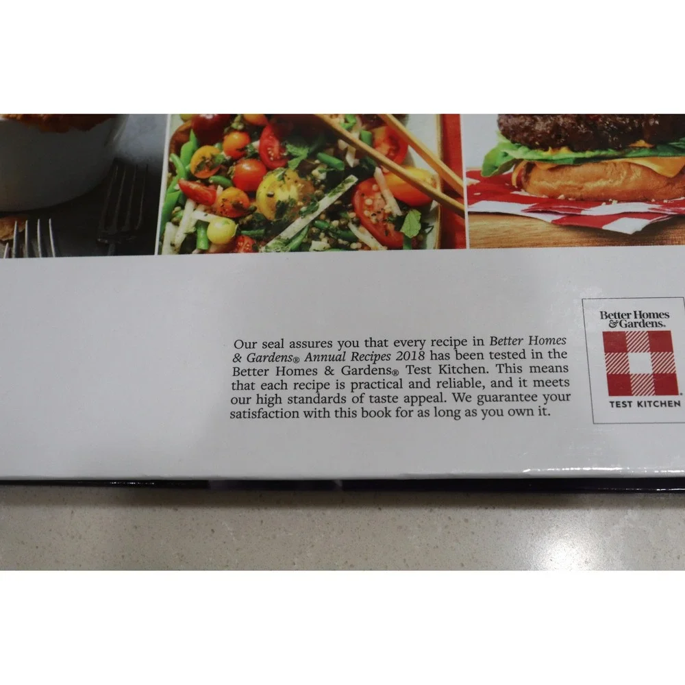 Better Homes and Gardens Annual Recipes 2018 Hardcover Cookbook 250+ Recipes